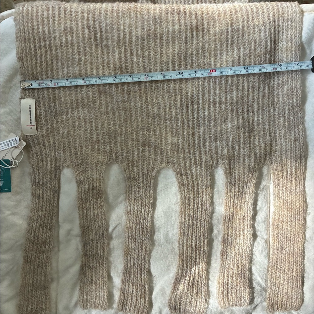 Anthropologie long knit scarf - Picture 7 of 8